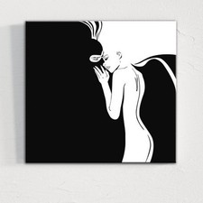 Quadro Dipinto a Mano Diabolik