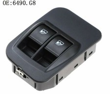 Pulsantiera interruttore Alzacristalli LATO GUIDATORE FIAT Qubo Fiorino SX 6490G