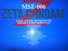 NUOVO 1/60 PG MSZ-006 Zeta