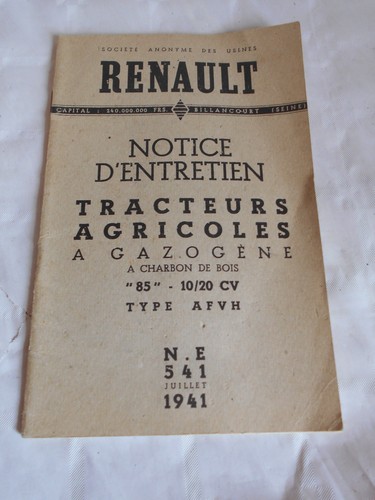 Trattore epoca renault 85 - trattore, "85"