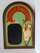 Tableau ardoise menu du jour Country Corner 