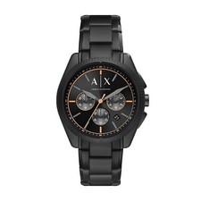 Orologio Uomo ARMANI EXCHANGE GIACOMO AX2852 Chrono Bracciale Acciaio Nero