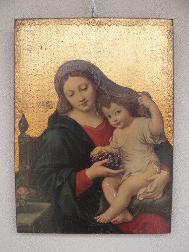 Quadretto icona con madonna - quadretto/icona,