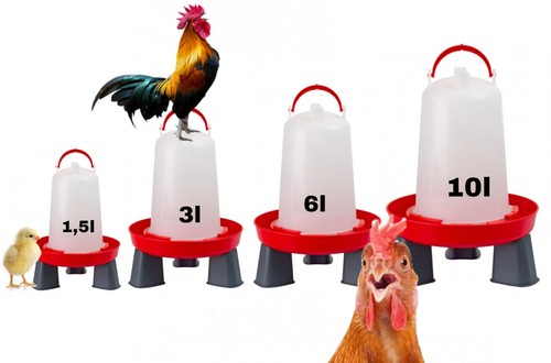 Abbeveratoio per pollame con
