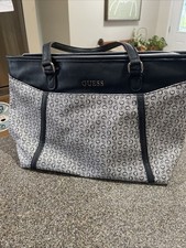 Guess 1981 Tote Bag Black Gray