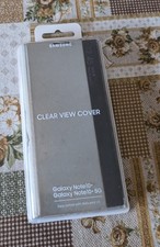 CLEAR VIEW COVER per SAMSUNG GALAXY NOTE 10 PLUS (EF-ZN975) GRIGIA