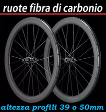 COPPIA CERCHI FIBRA CARBONIO