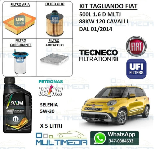 Tagliando filtri ufi - ufi, olio