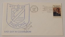 USS Tigrone (AGSS 419) dismessa 27 giugno 1975 Groton Connecticut