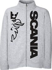 Giacchino Grigio Scania con Zip | Varie Taglie | Alta Qualità