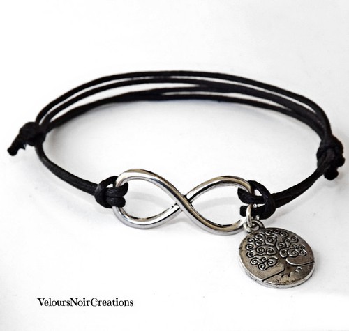Bracciale simbolo infinito - , e