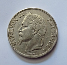 Francia 5 Franchi 1868 Zecca