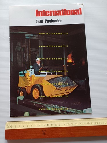 International 500 payloader - international,