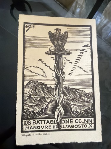 Cartolina militare 108 - cartolina,