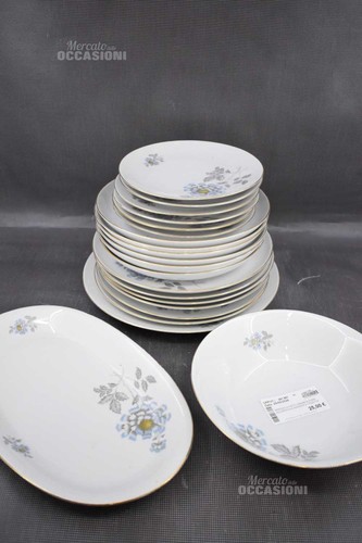 Servizio piatti ceramica - piatti,