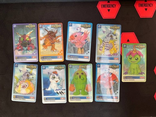 Digimon carte lenticolari card