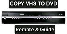 Toshiba DVR17KTB VHS DVD