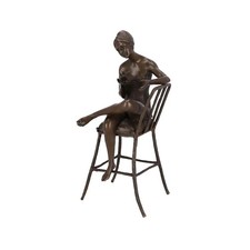 Lost Wax Cast Bronze Statue