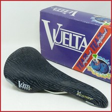 NOS VUELTA BASSANO TEAM PROFESSIONALE PELLE VINTAGE SELLA SELLA BICI BICICLETTA