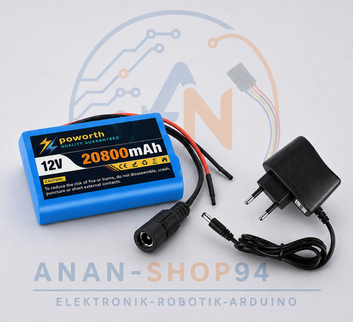 Batteria 12v agli ioni - 12v,
