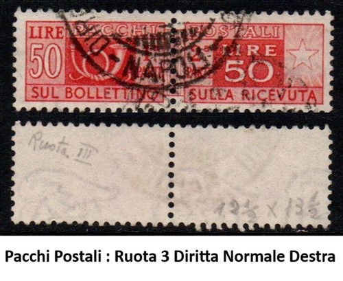 1946 pacchi postali - pacchi, lire