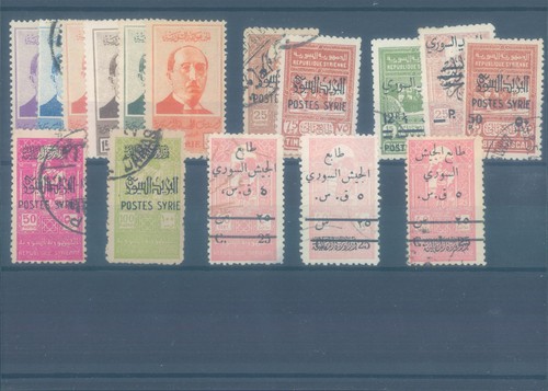 Colonie francesi siria - siria, 1945