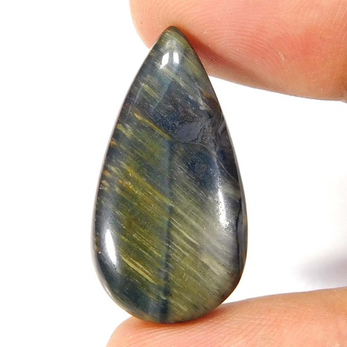 Pera cabochon occhio tigre - cabochon,