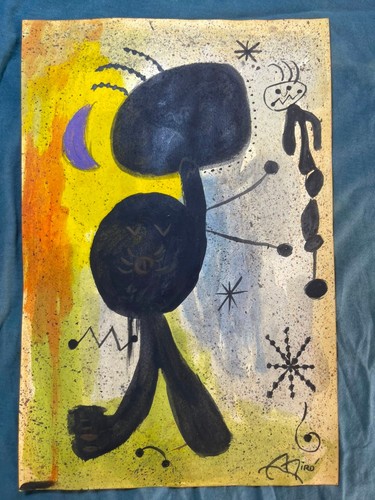 Joan miro disegno - disegno, su