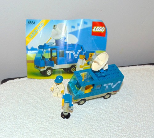 Lego town vehicles - town, tv