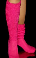 Fushia Pink Slouch to Knee