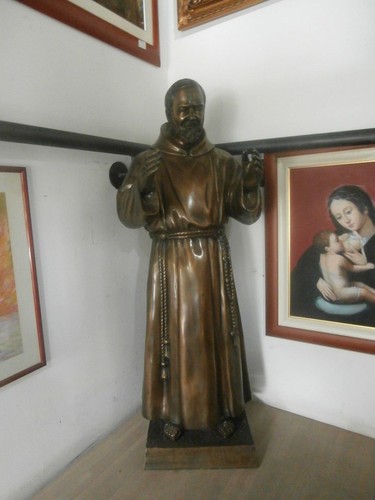 Statua bronzo padre pio - in,