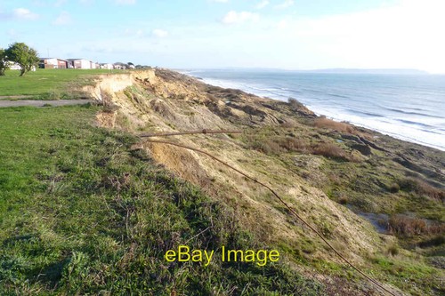 Photo 6x4 crumbling cliffs - photo,
