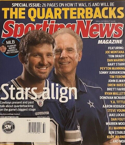 Roger staubach sporting news - roger,