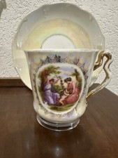 Tazza da the vintage in porcellana “Angelica Kauffman”