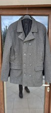 Trench Grigio Misto Lana XL