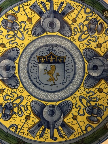 Coppia piatti fabbrica farina - coppia,