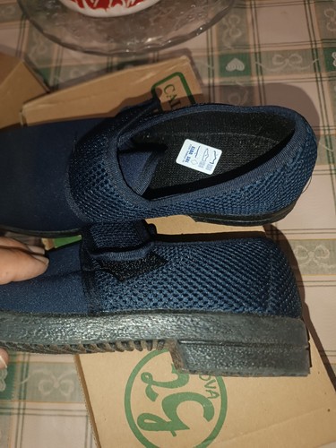 Pantofola scarpa con velcro - pantofola,