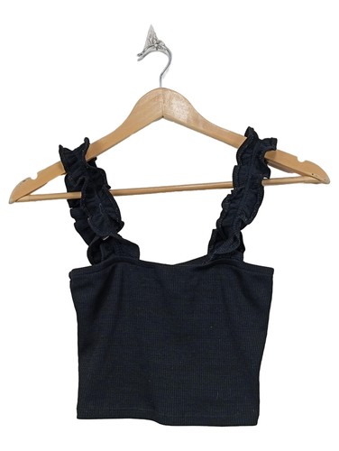 Zara top donna nero - donna, con