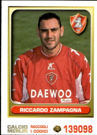 Figurina calcio merlin - calcio,