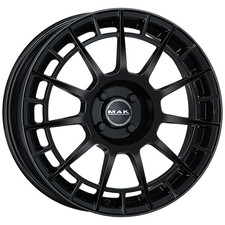 KIT 4 CERCHI IN LEGA PER NISSAN QASHQAI 7,0J17" 5X114,3 35 76 MAK NTT GLOSS BLAC
