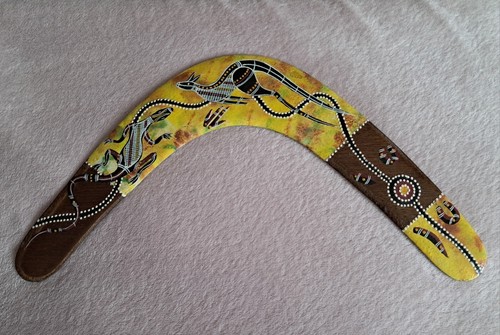 Boomerang birubi art - art, australia