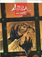 fumetto ATTILA MON AMOUR ALESSANDRO DISTRIBUZIONI SEQUENZA COMPLETA 1/4