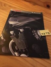 Yamaha XJR1300 XJR 1300 1300XJR Brochure Pubblicitaria