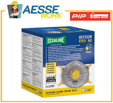 10 Mascherine Issa Line DS732N Ffp2 Nr D C/Carboni Attivi e Valvola