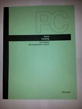 MANUALE RICAMBI JOHN DEERE 300 NUOVO 