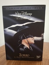 ZORRO SERIE TV DISNEY ANNI '50 LA PRIMA SERIE COMPLETA COFANETTO IN 6 DVD