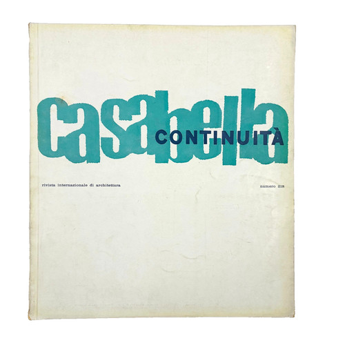 Casabella continuità 218 - casabella, n.
