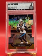 2023 Panini Select #14 Bryce Young Black and Gold Prizms Die Cuts Classificato 9 RC