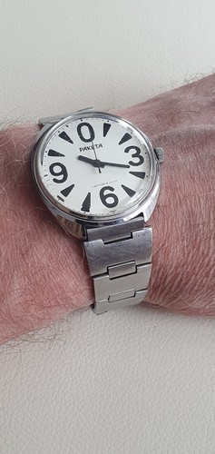 Orologio vintage raketa big - vintage,