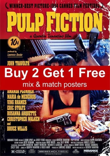 Pulp fiction poster film - pulp,